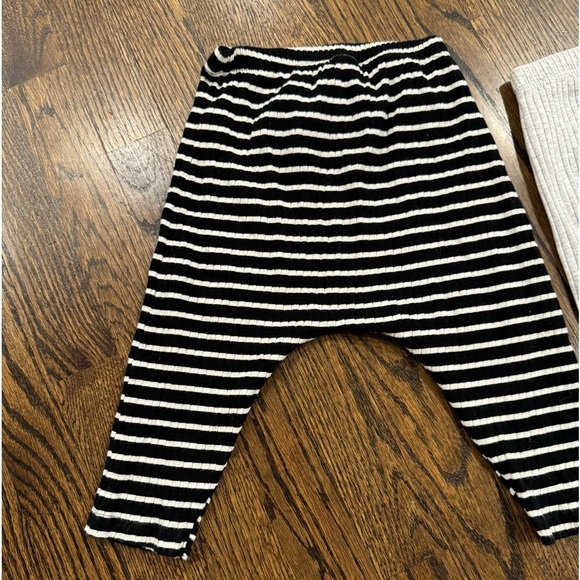 Baby boy old navy ribbed harem pant bundle navy grey and stripe 18-24 months - Picture 4 of 9